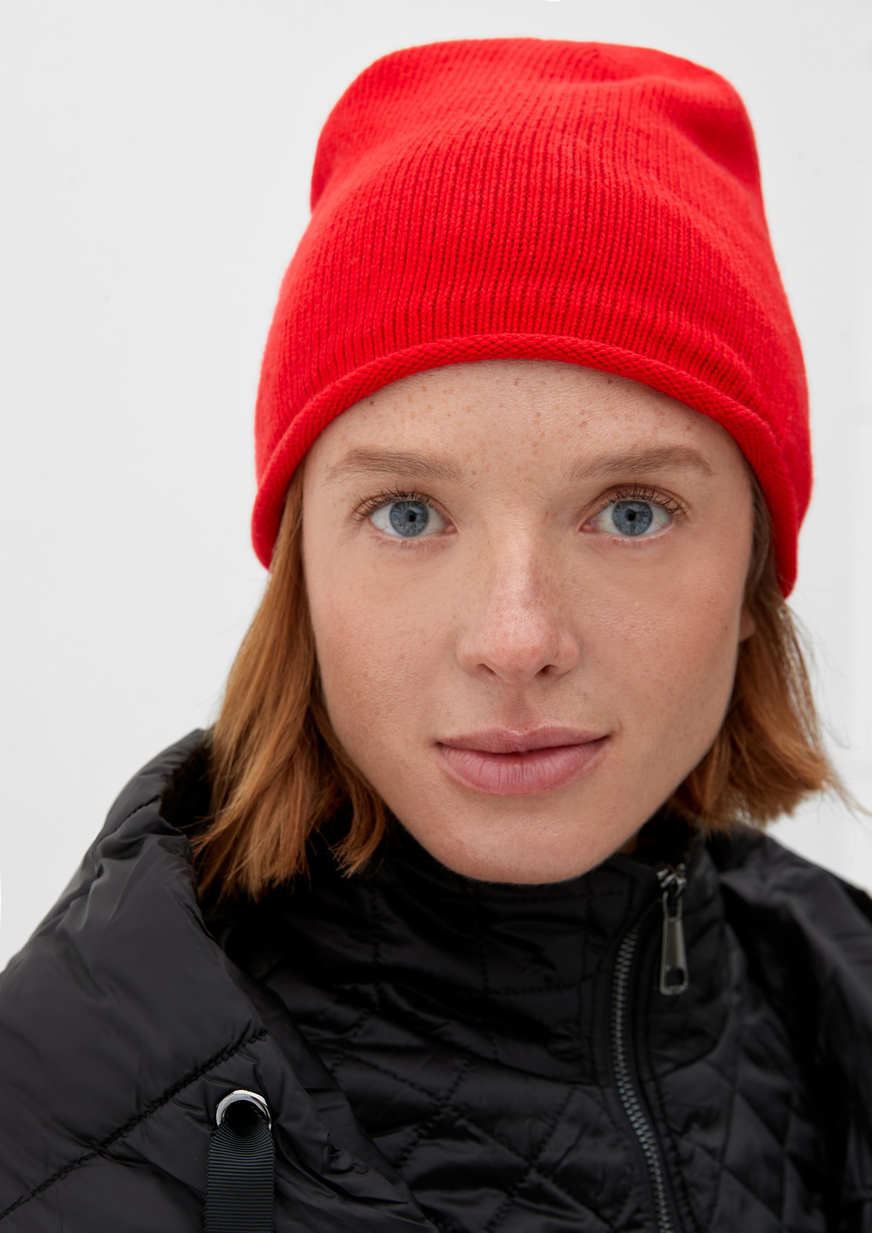 Strickmütze aus Kaschmirmix  2126322-3126