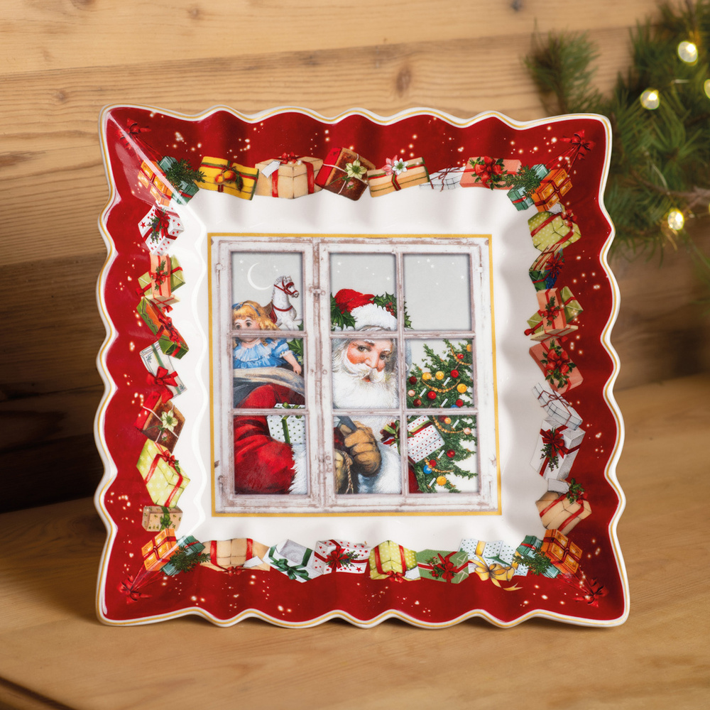 Villeroy & Boch Coupe carrée, Père Noël Toy's Fantasy Bol
