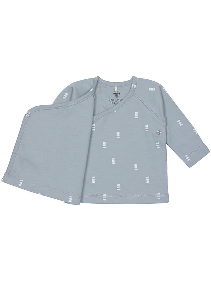 Lässig Longsleeve in Hellblau günstig kaufen