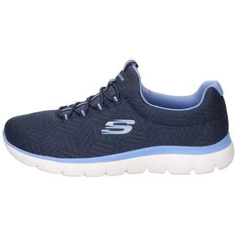 Skechers Summits Artistry Chic Slipper in blau