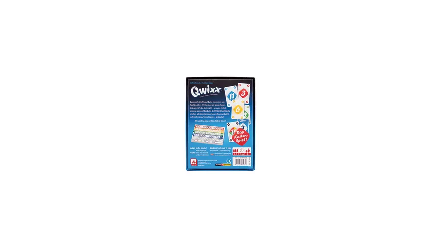 Nürnberger Spielkarten Verlag - Qwixx  - Das Kartenspiel