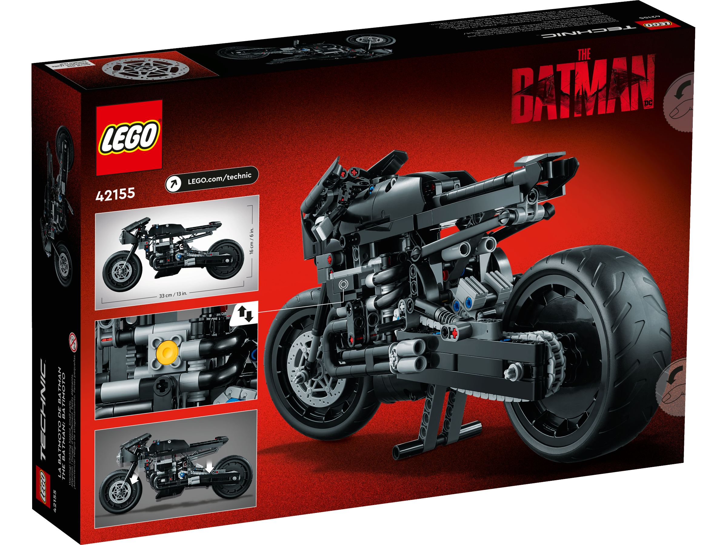 THE BATMAN – BATCYCLE™ 42155