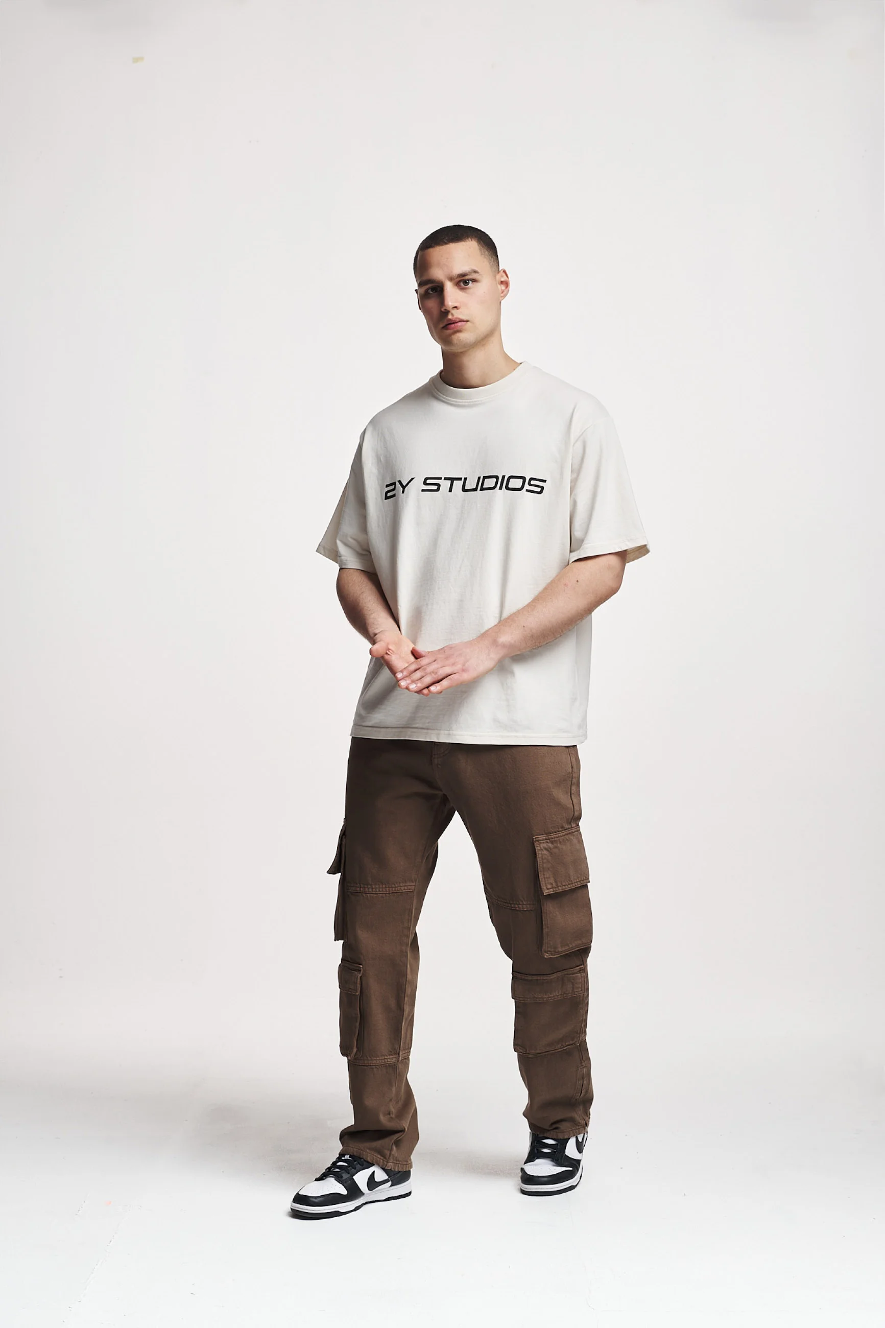 2Y Studios NEO ANKLE ZIP PANTS - Vaqueros holgados