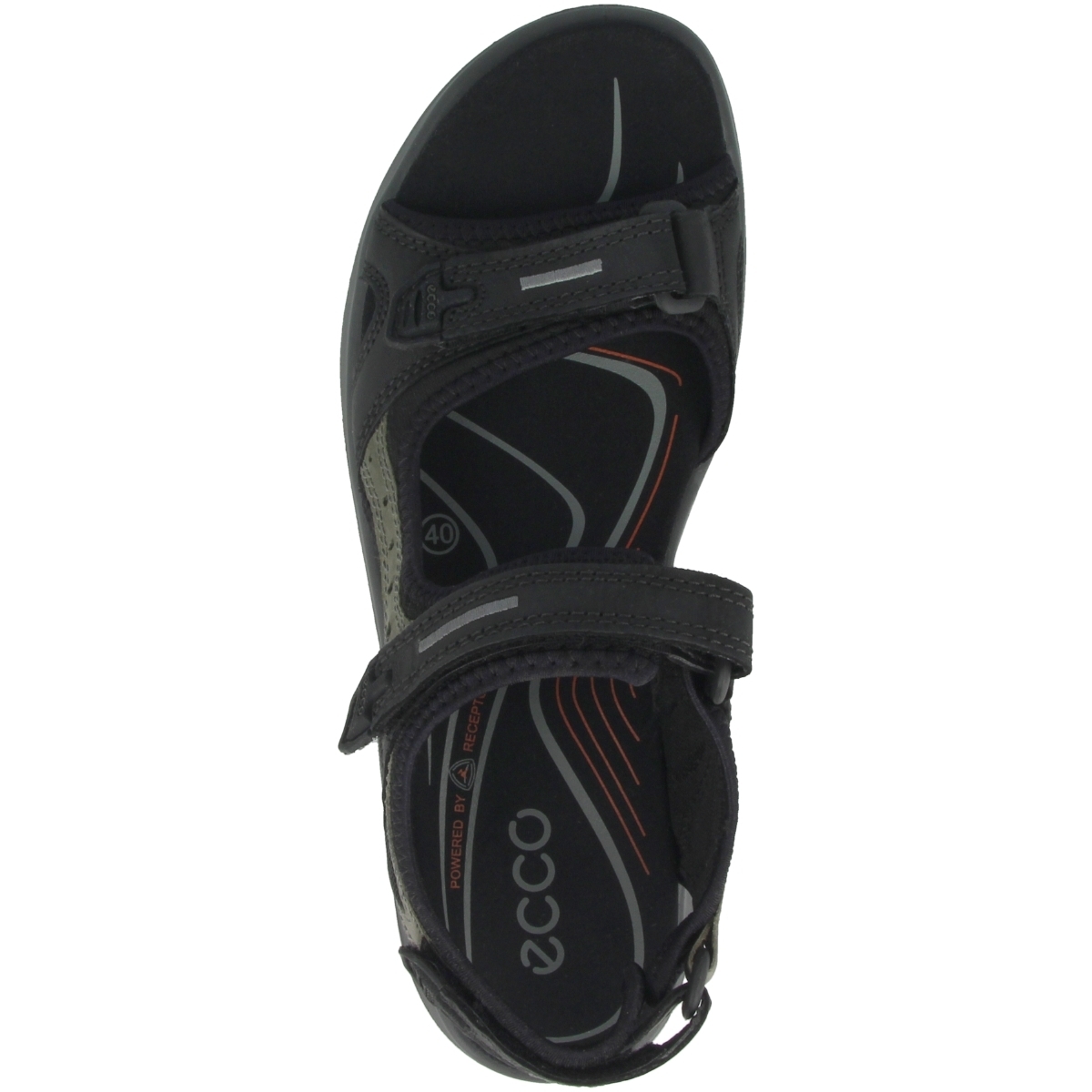 Ecco Offroad Trekkingsandale schwarz