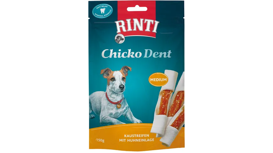 RINTI Hundesnack Chicko Dent Huhn Medium 150 g