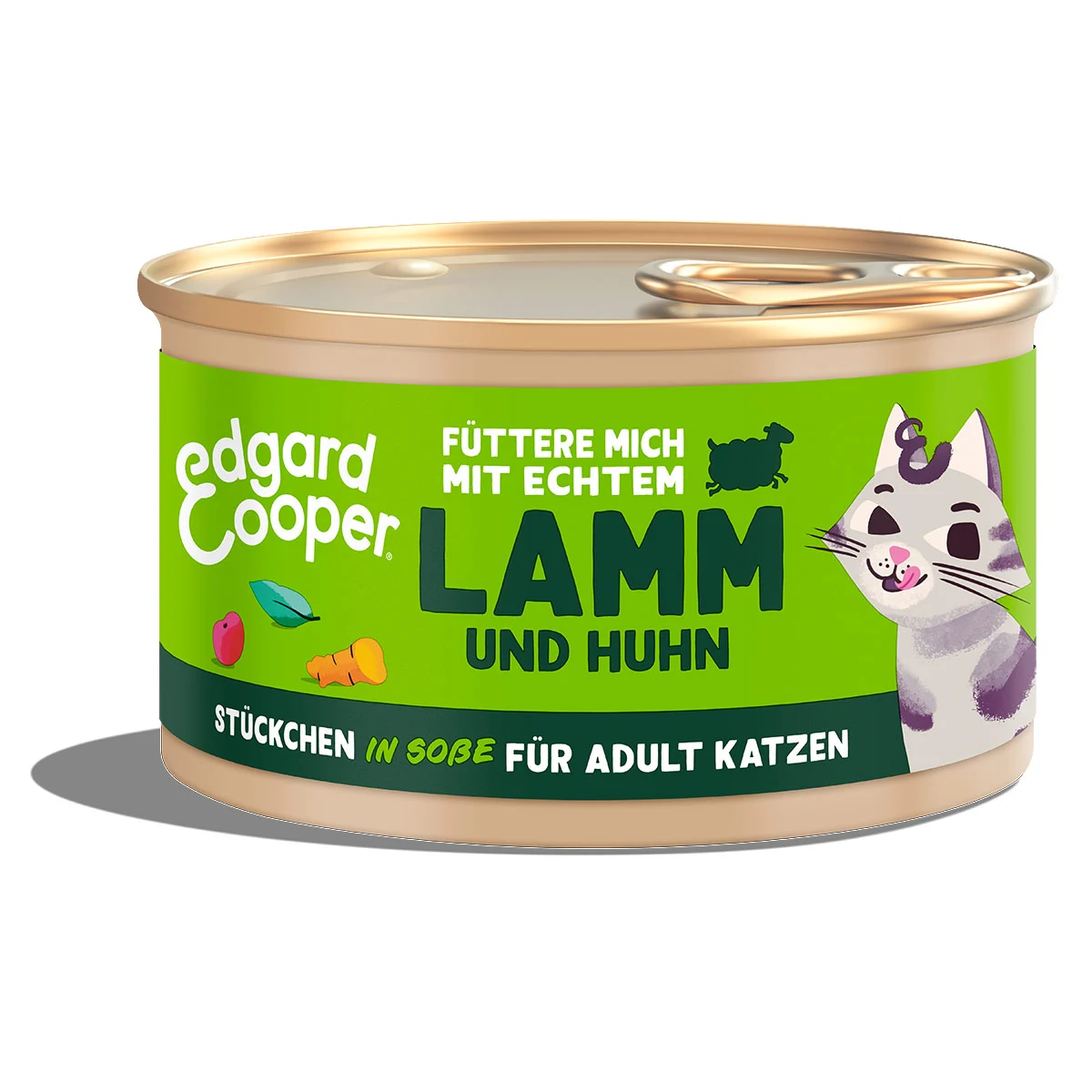 Edgard & Cooper Katze Stückchen in Soße Adult Multipack