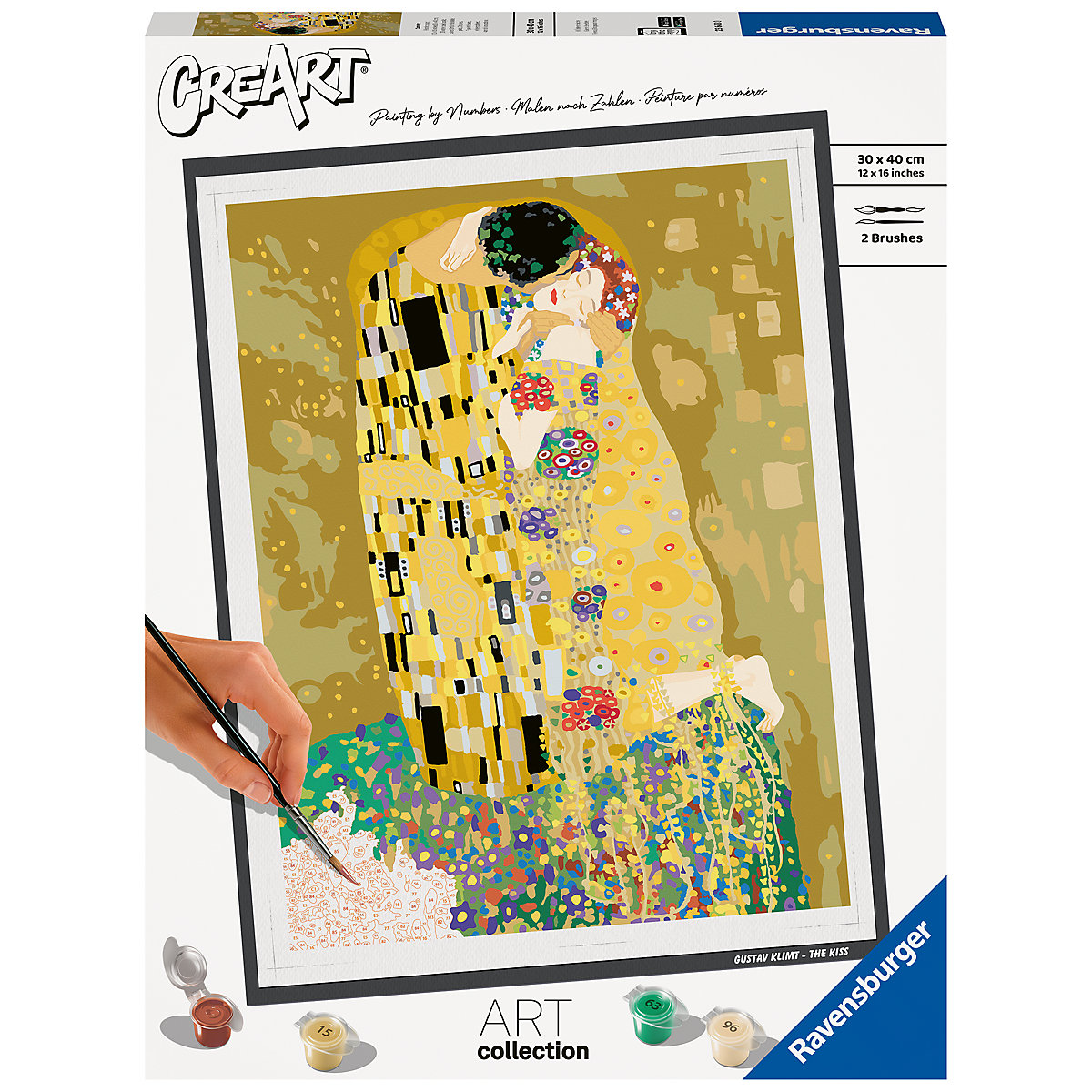 Malen nach Zahlen ART Collection: The Kiss (Klimt)