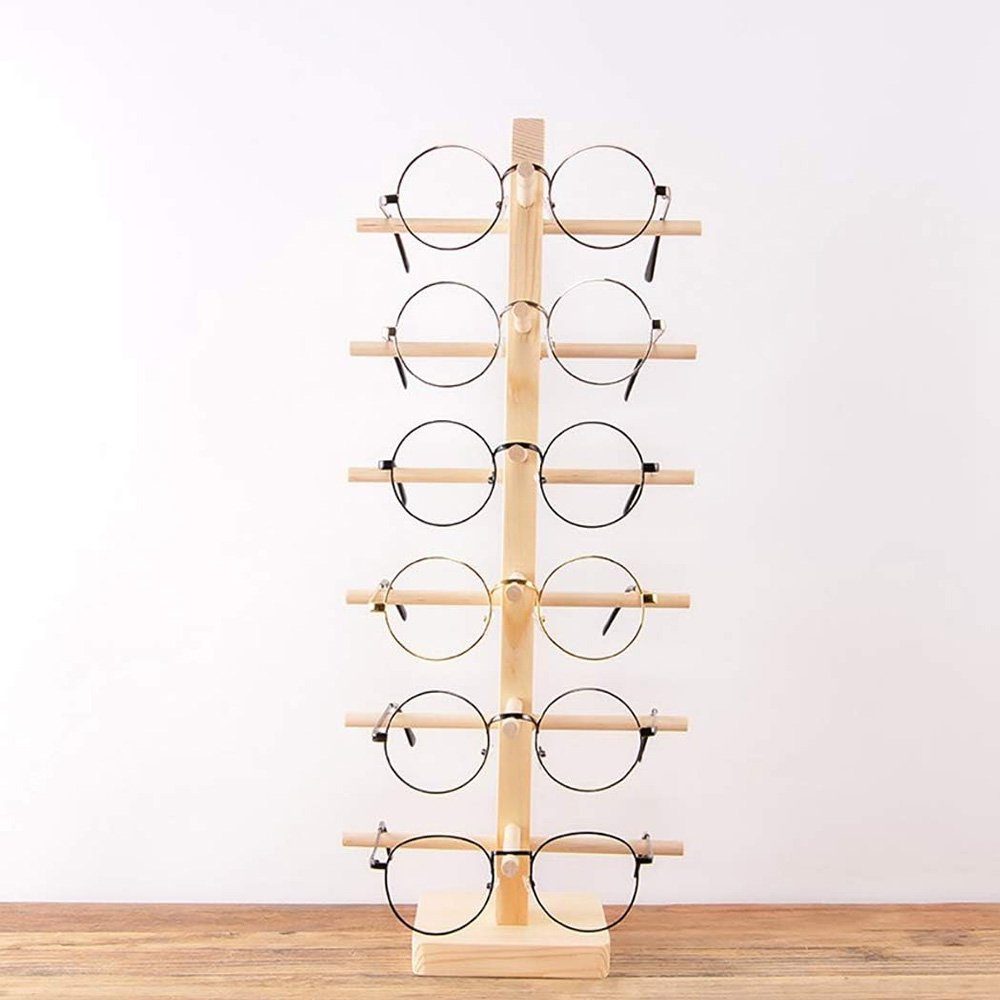 Tian Dee Brillenetui Brillenhalter Brillenständer Kreative Holz Sonnenbrille Rack