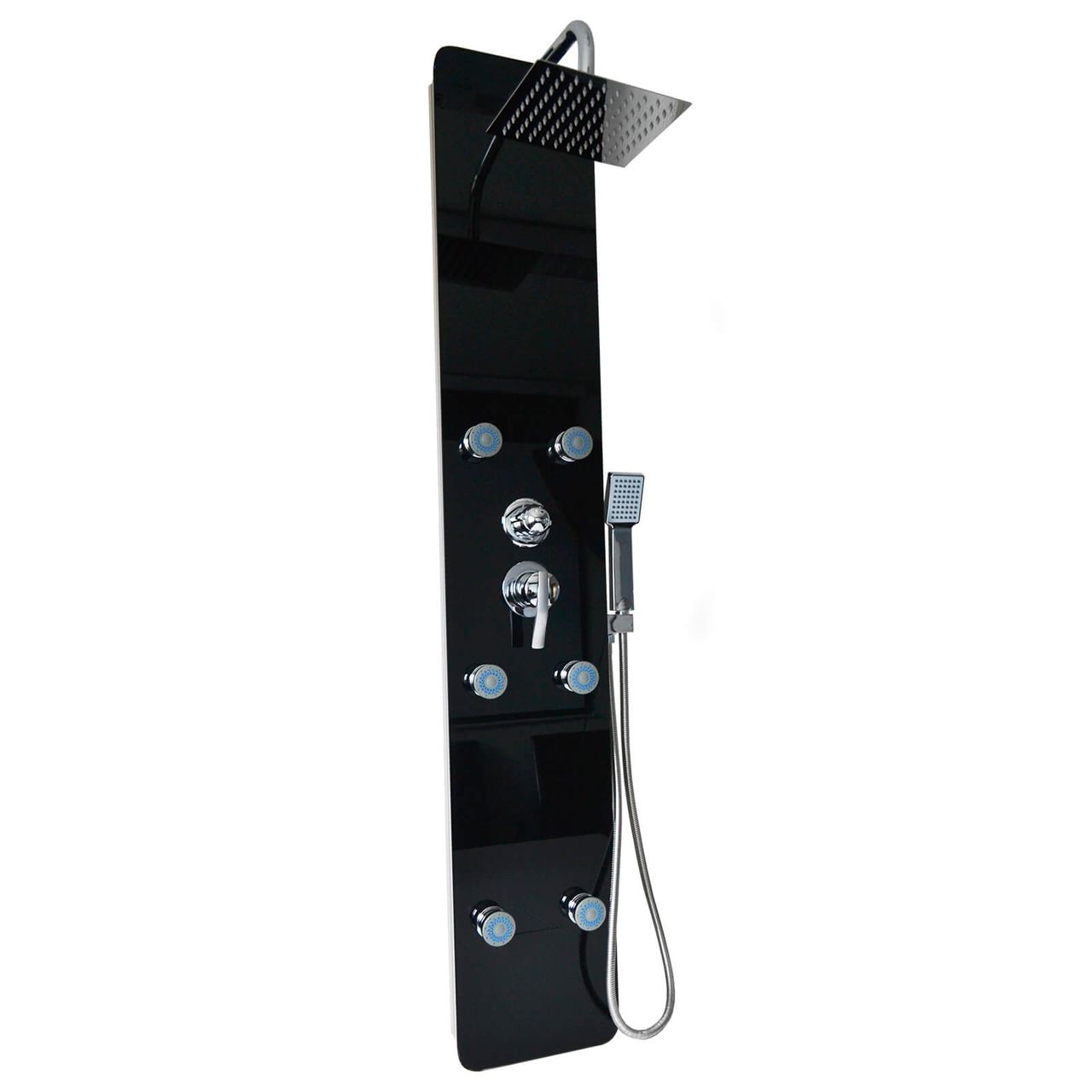 Home Deluxe Duschpaneel DIVE schwarz