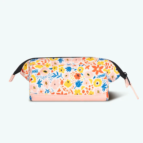 Wharf Street pink school pencil case