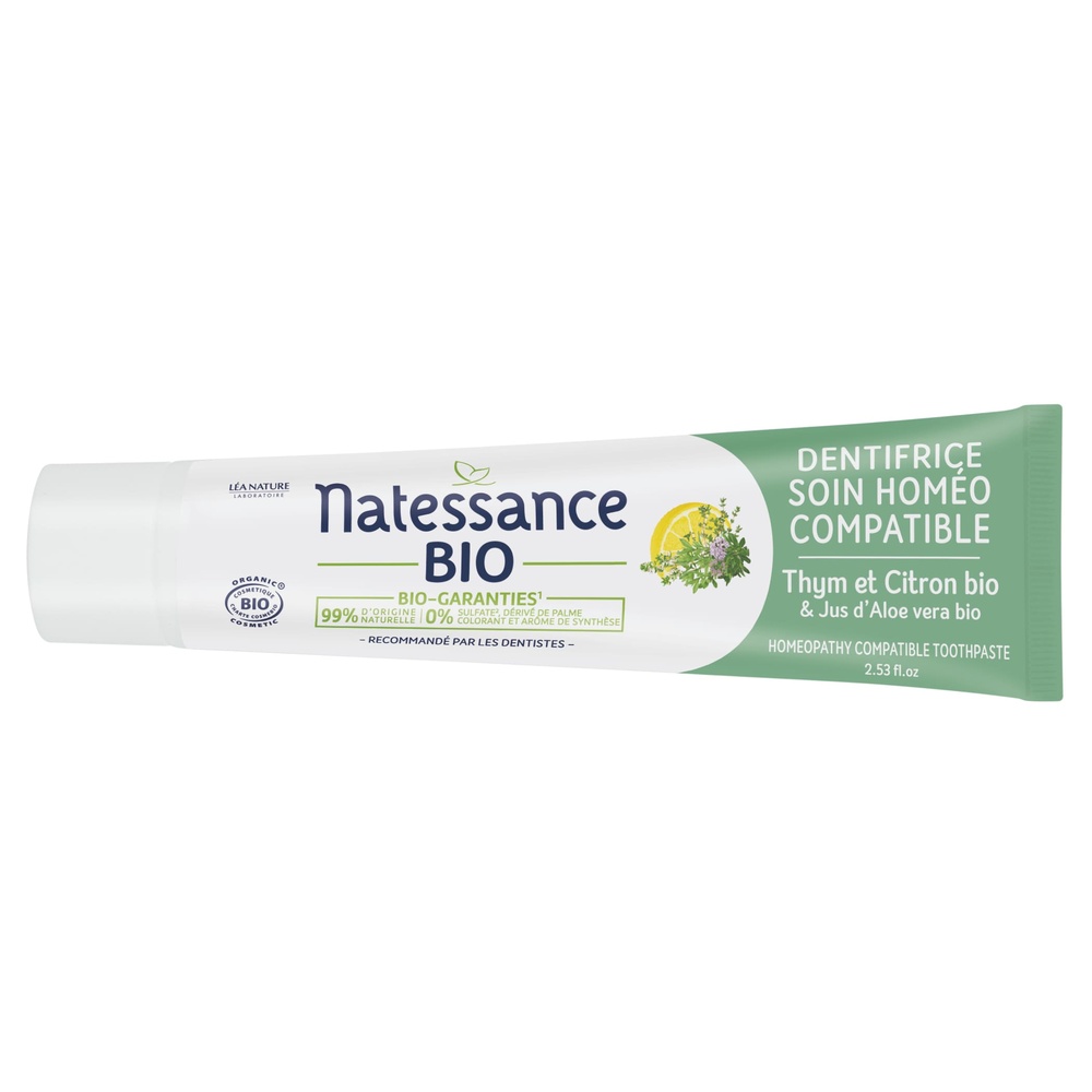natessance Dentifrice soin homéo compatible Dentifrice