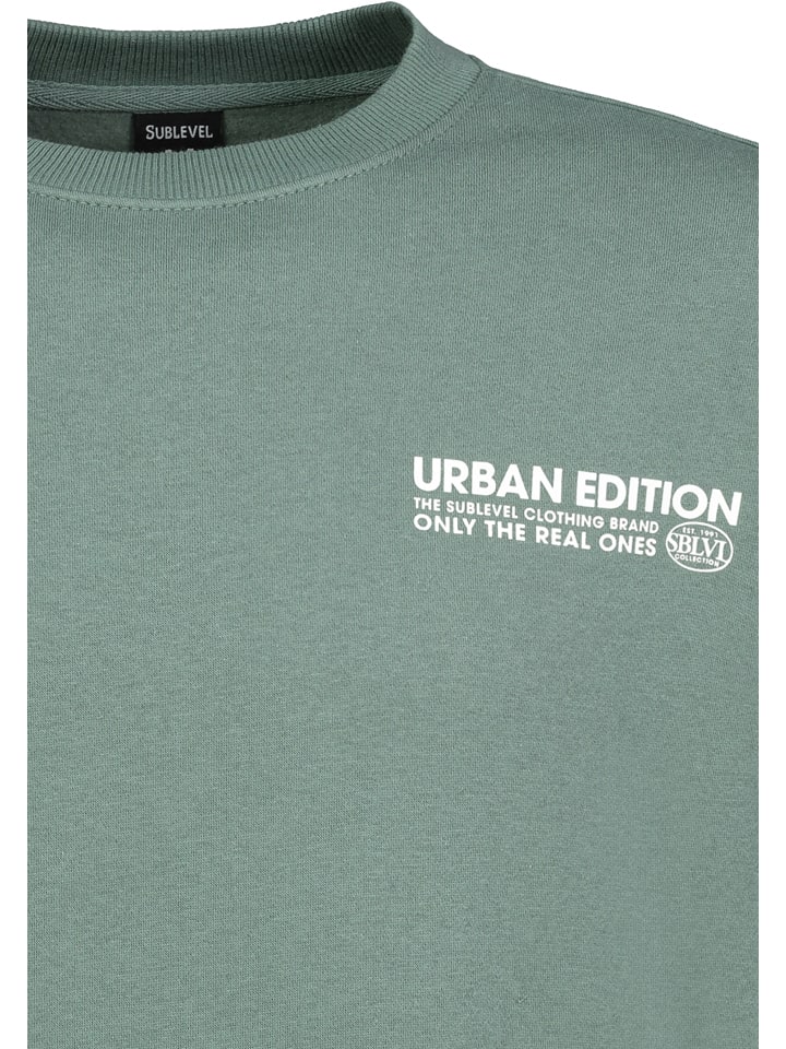 Sublevel Sweatshirt in Grün günstig kaufen