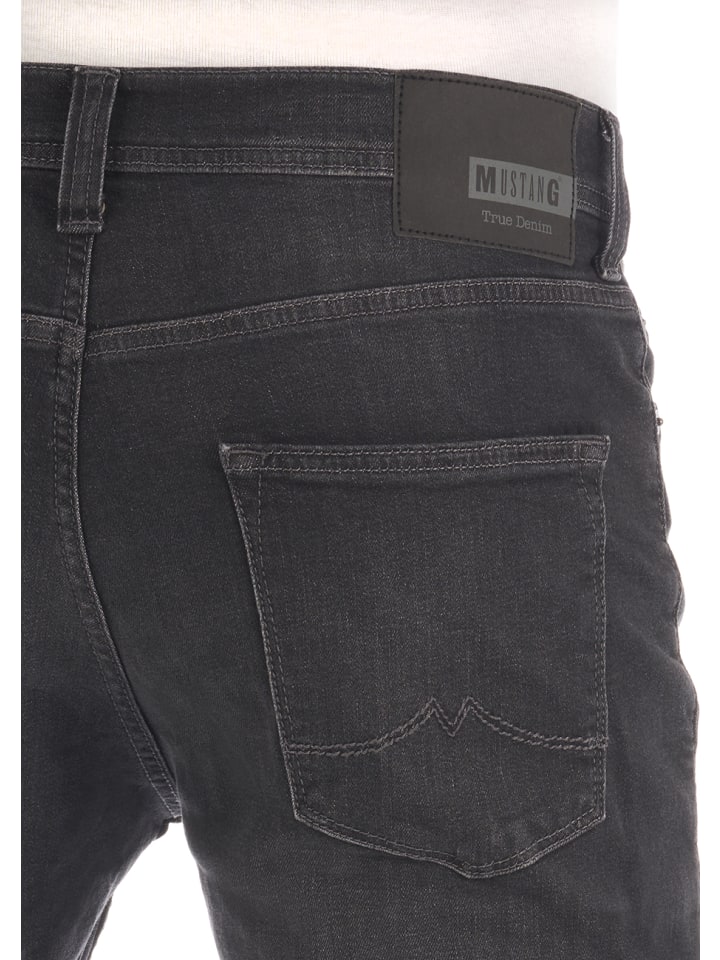 Mustang Jeans Vegas slim in Schwarz günstig kaufen