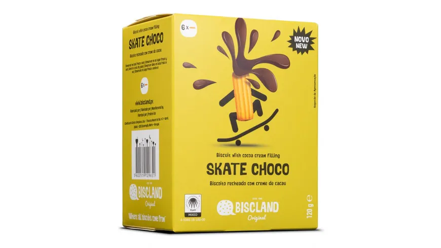 BISCLAND Kekse mit Kakao 120 g