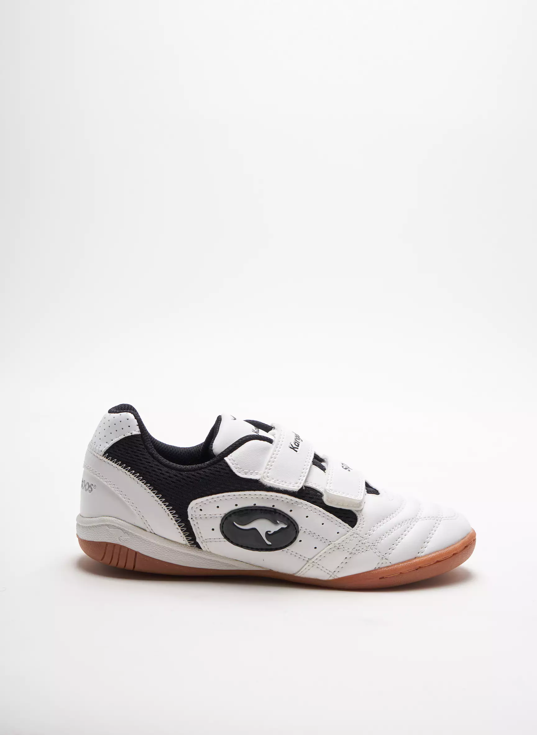 Kangaroos Baskets Enfant couleur blanc