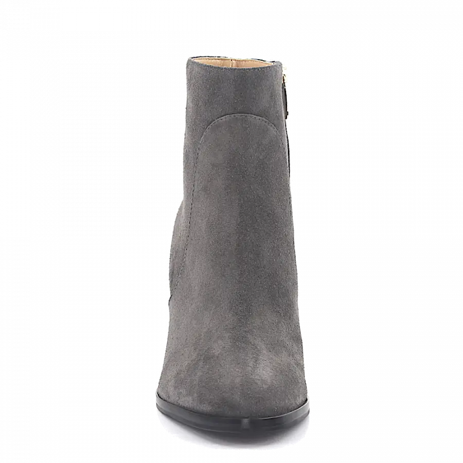 Sergio Rossi - Klassische Stiefeletten A78320 Veloursleder - grau