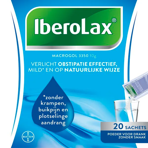 Iberolax székrekedés elleni orvostechnikai eszköz - 20 darab