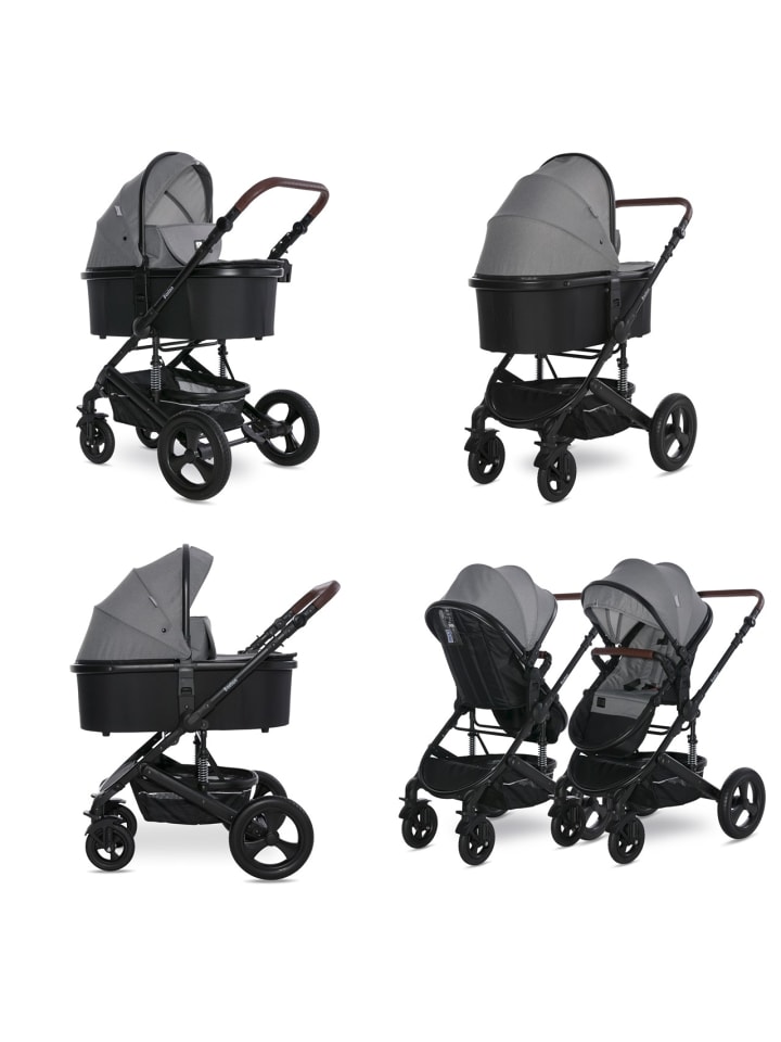 Lorelli Kombikinderwagen Boston 2 in 1 in grau günstig kaufen onesize