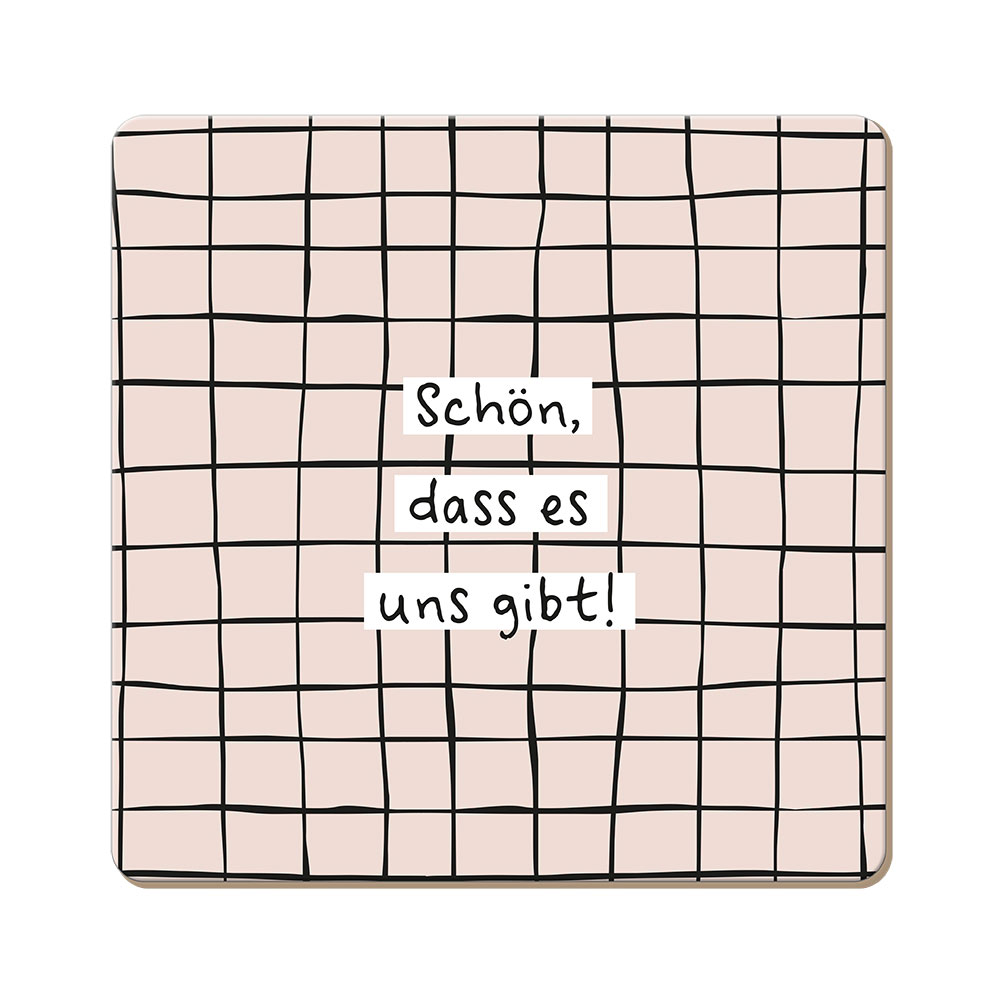 Grafik WerkstattKorkuntersetzer 9,5x9,5cm