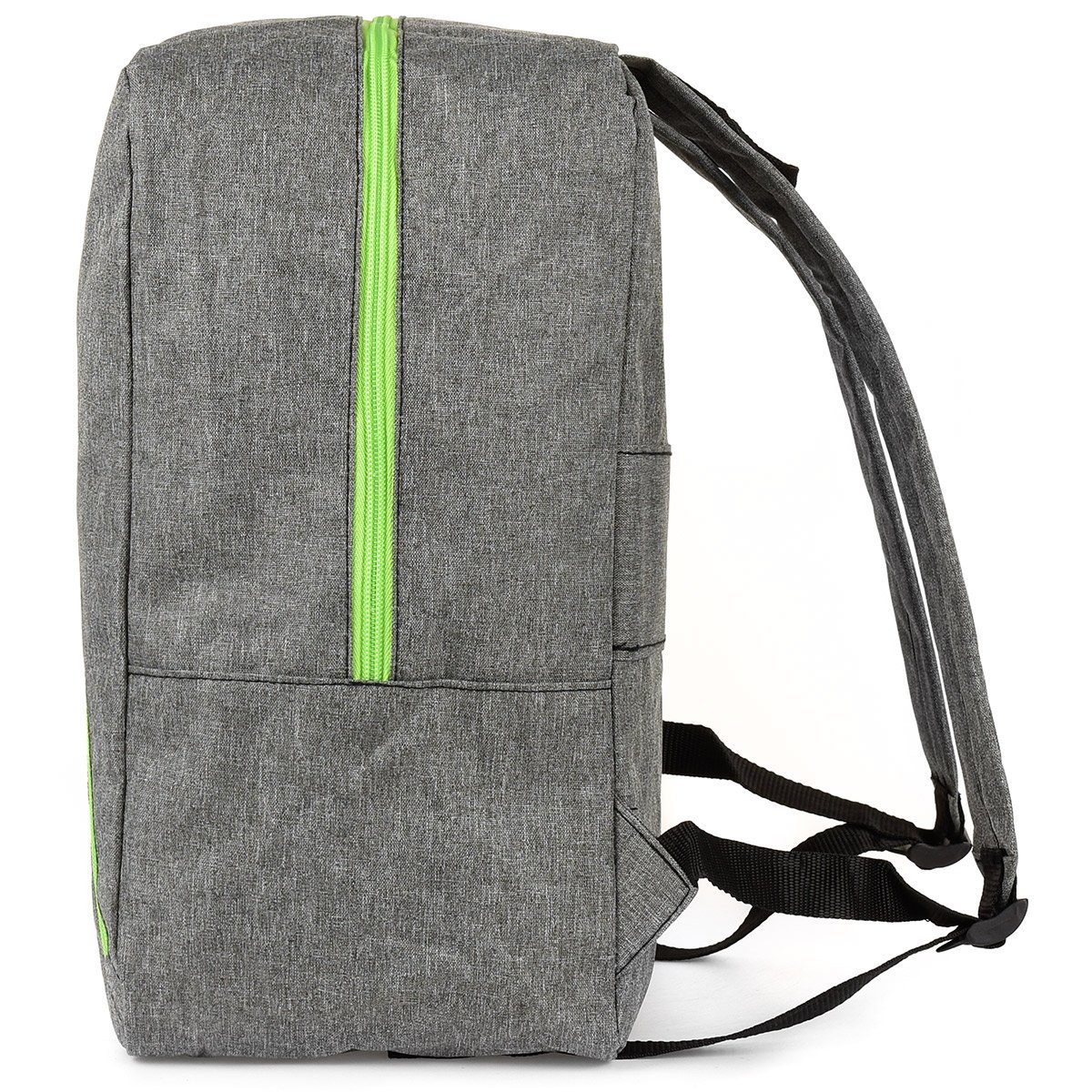 nm_trade Reiserucksack Rucksack Reisetasche Handgepäck RYANAIR 40x20x25 cm Grau, wasserdicht, geräumig, leicht, Volumen 20L, aus Cordura