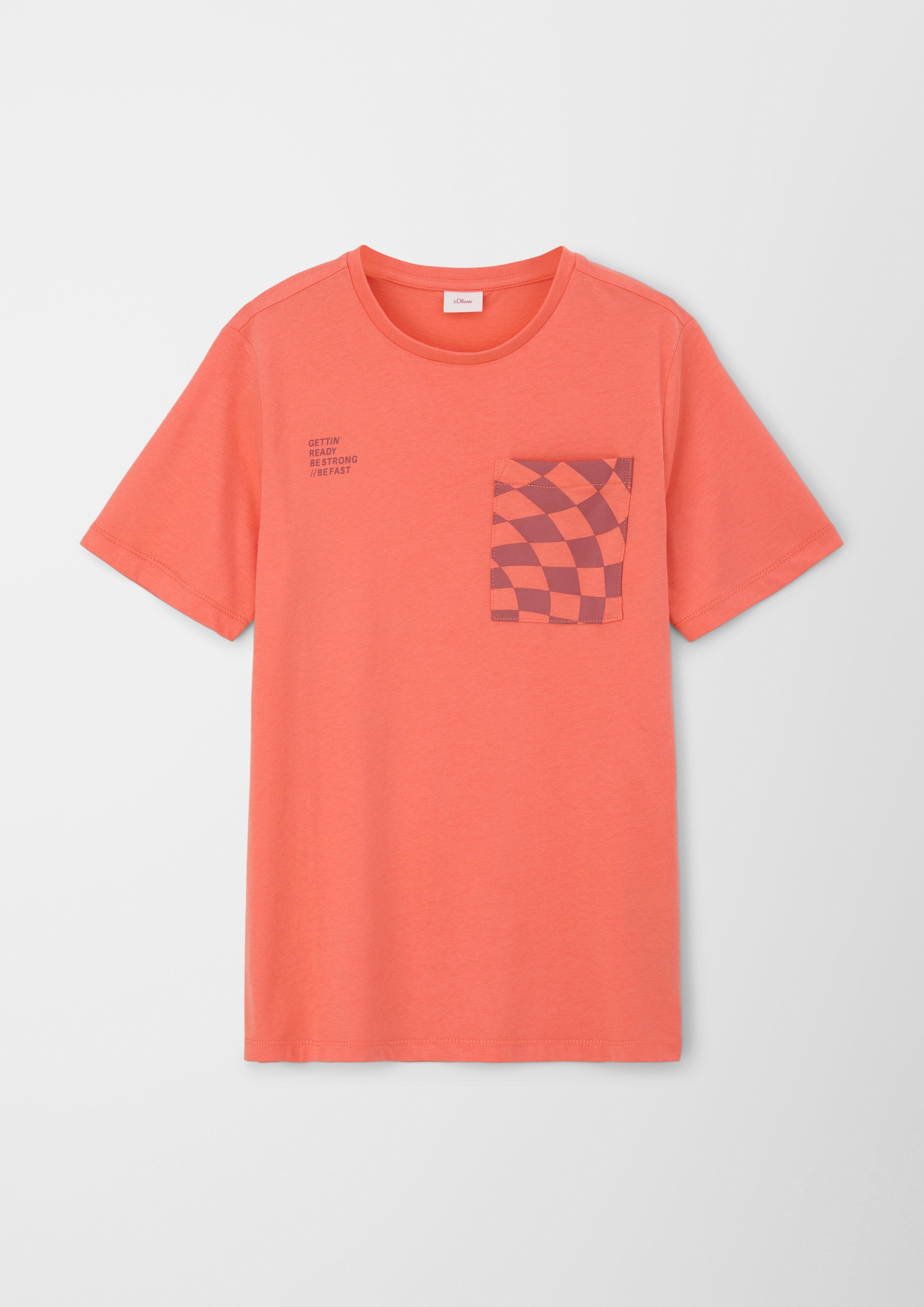 T-Shirt mit Brusttasche  2130532-2350