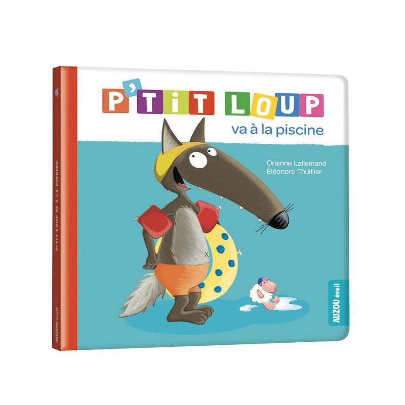 Livre P'tit loup va à la piscine - Auzou
