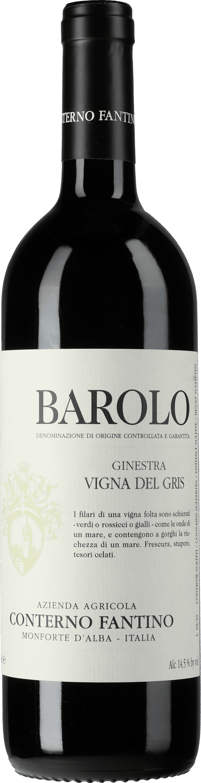 Conterno Fantino: Barolo Ginestra Vigna del Gris 2020