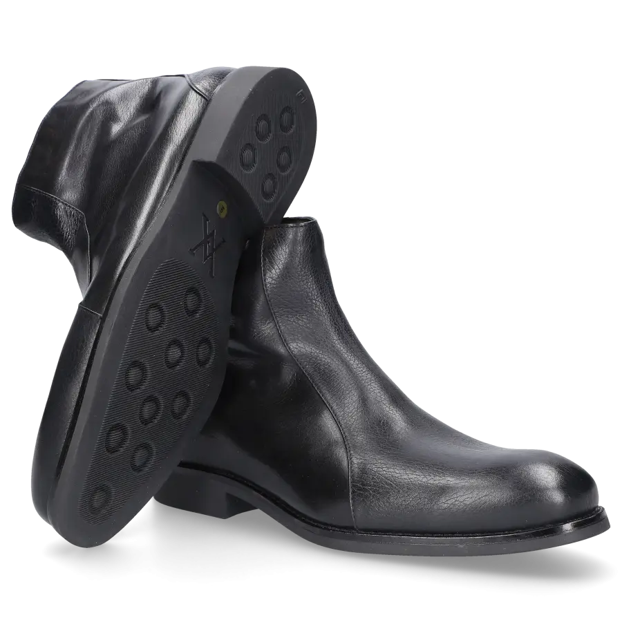 Artioli - Stiefeletten GENF Kalbsleder - schwarz