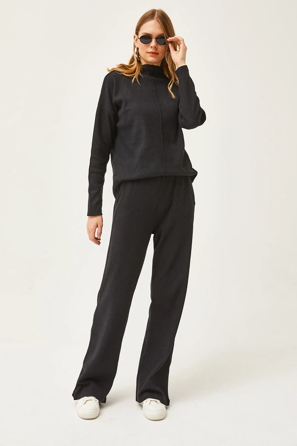 Olalook  Zweiteiler - Schwarz - Regular Fit