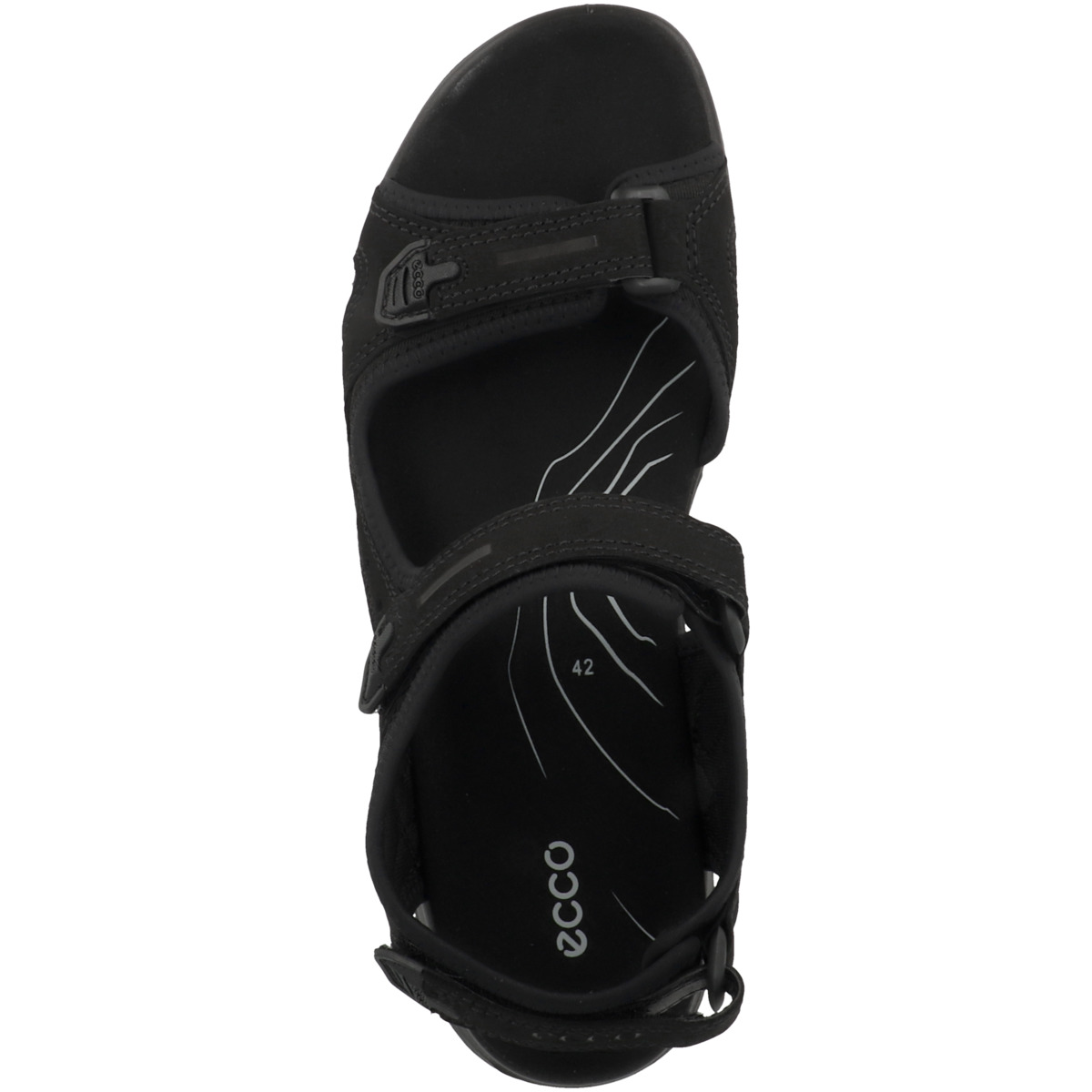 Ecco Offroad Sandale schwarz
