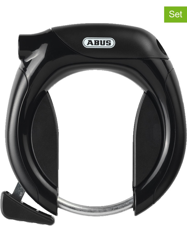 ABUS 3er-Set: Fahrradschlösser & Tasche in Schwarz günstig kaufen onesize