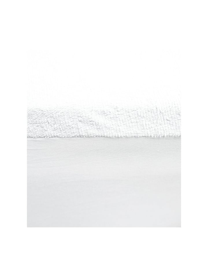 COFI 1453 Matratzenschoner 100x200cm mit   25 cm Rundumgummizug Matratzenauflage in Weiß günstig kaufen