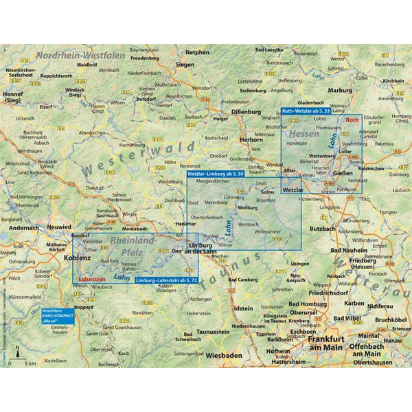 KANU KOMPAKT LAHN - Gewässerführer