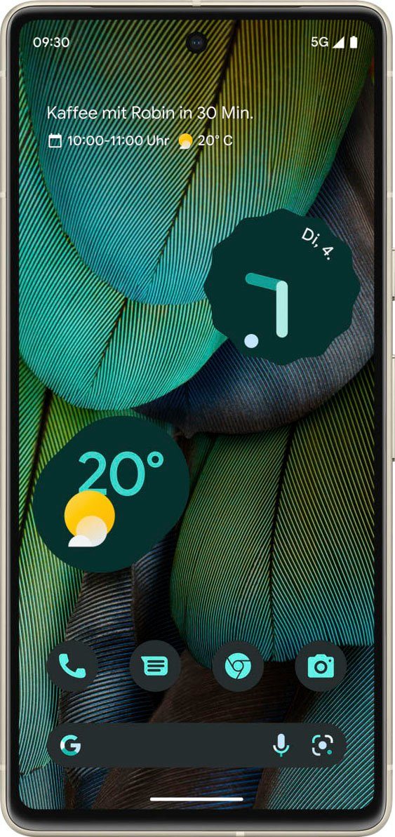 Google Pixel 7 Smartphone (16,05 cm/6,3 Zoll, 128 GB Speicherplatz, 50 MP Kamera)