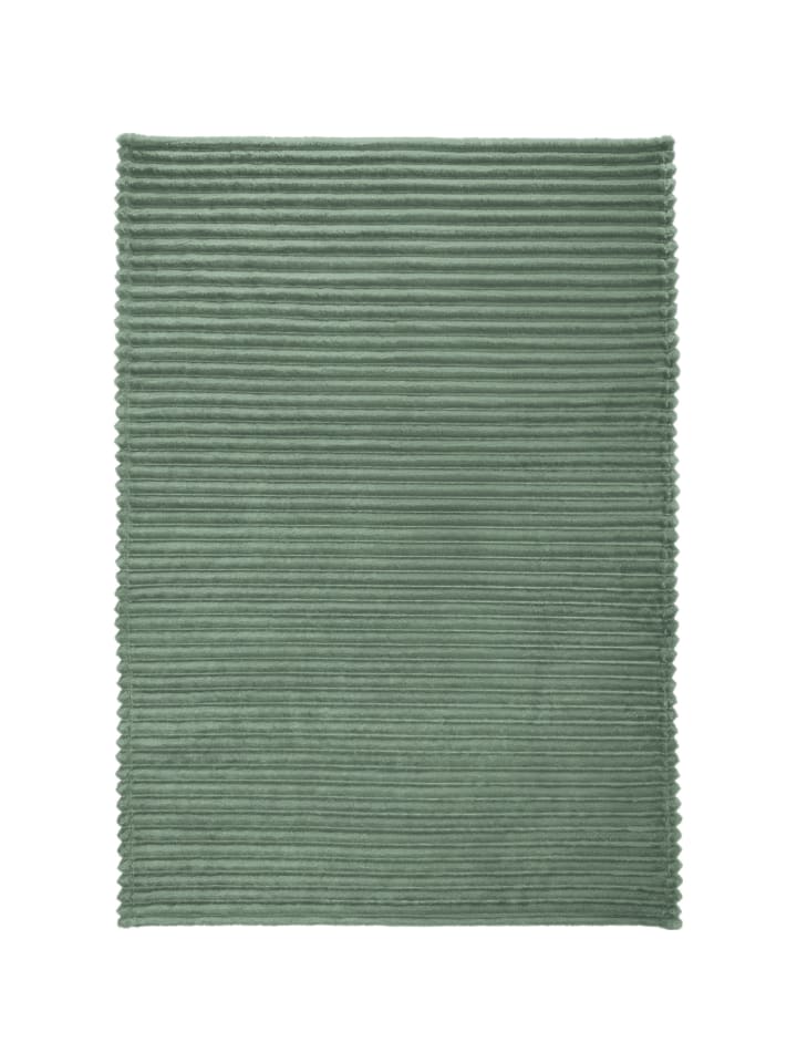 Erwin Müller Fleece, Microfaser Wohndecke 2er-Pack Aosta in pistazie günstig kaufen 150 x 200 cm