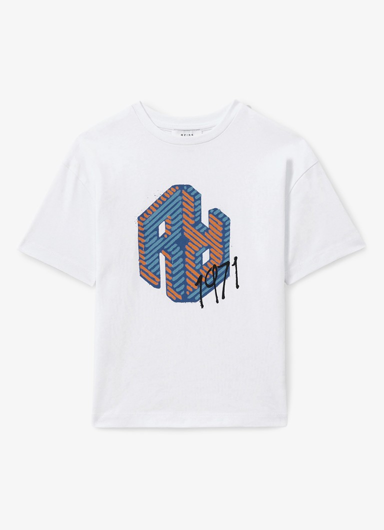 Tricou cu imprimeu grafic Reiss Luka