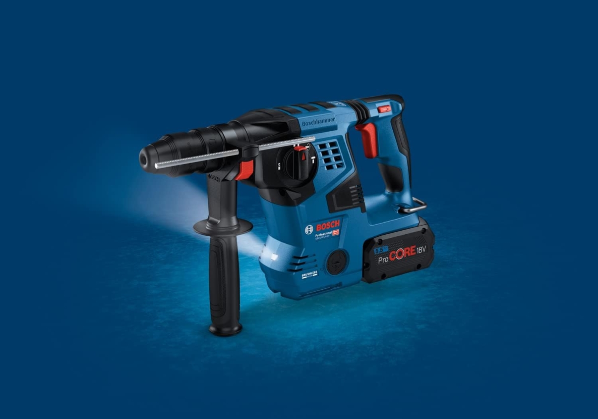 Bosch Blue 0611920000 GBH 18V-28 C Kombihammer 18V ekskl. batterier og lader