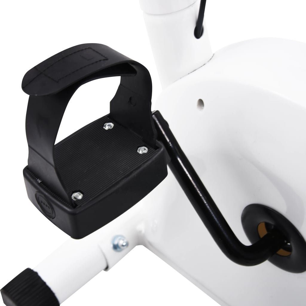 vidaXL Heimtrainer Heimtrainer mit Gurtwiderstand Weiß