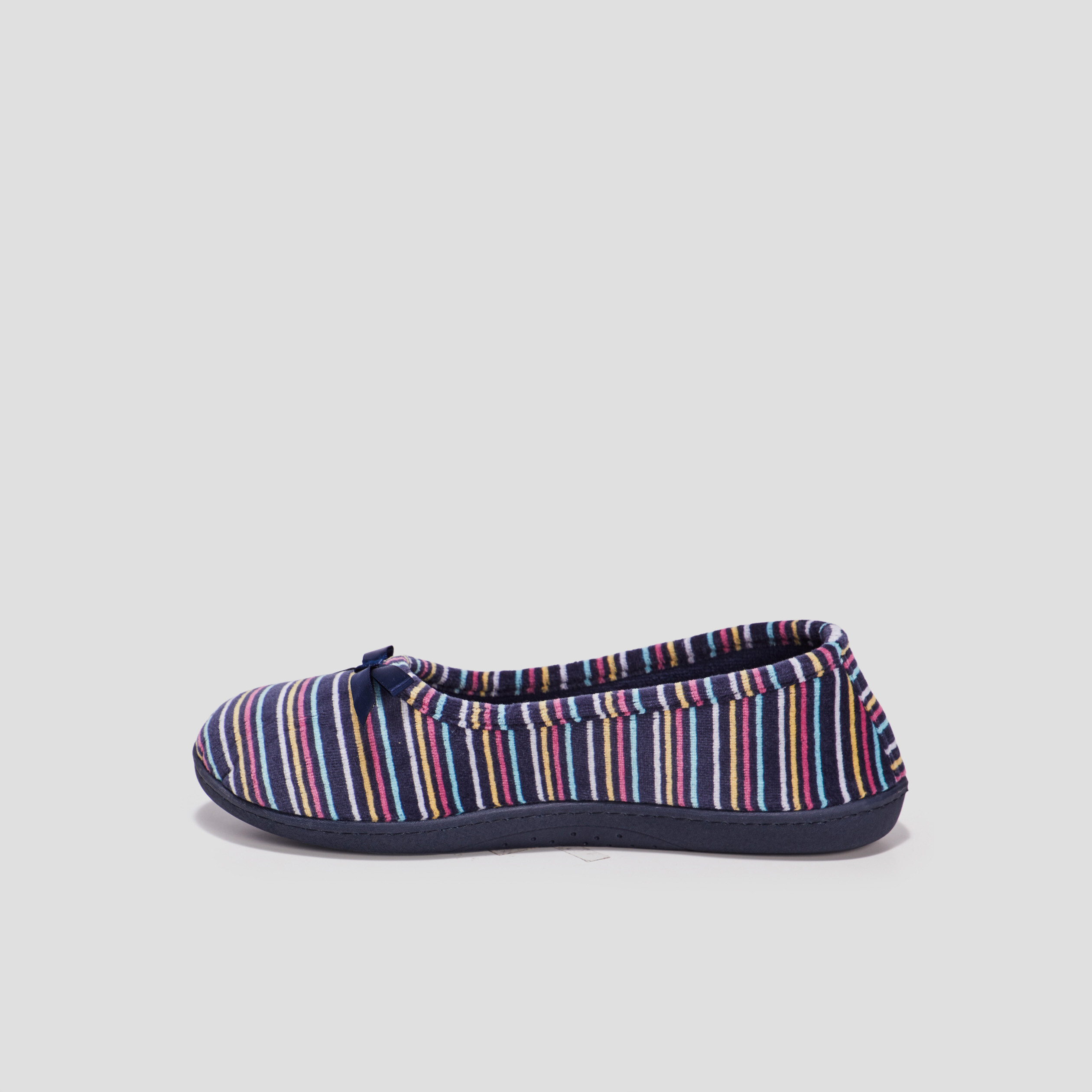 Chaussons ballerines Isotoner multicolore femme | La Halle