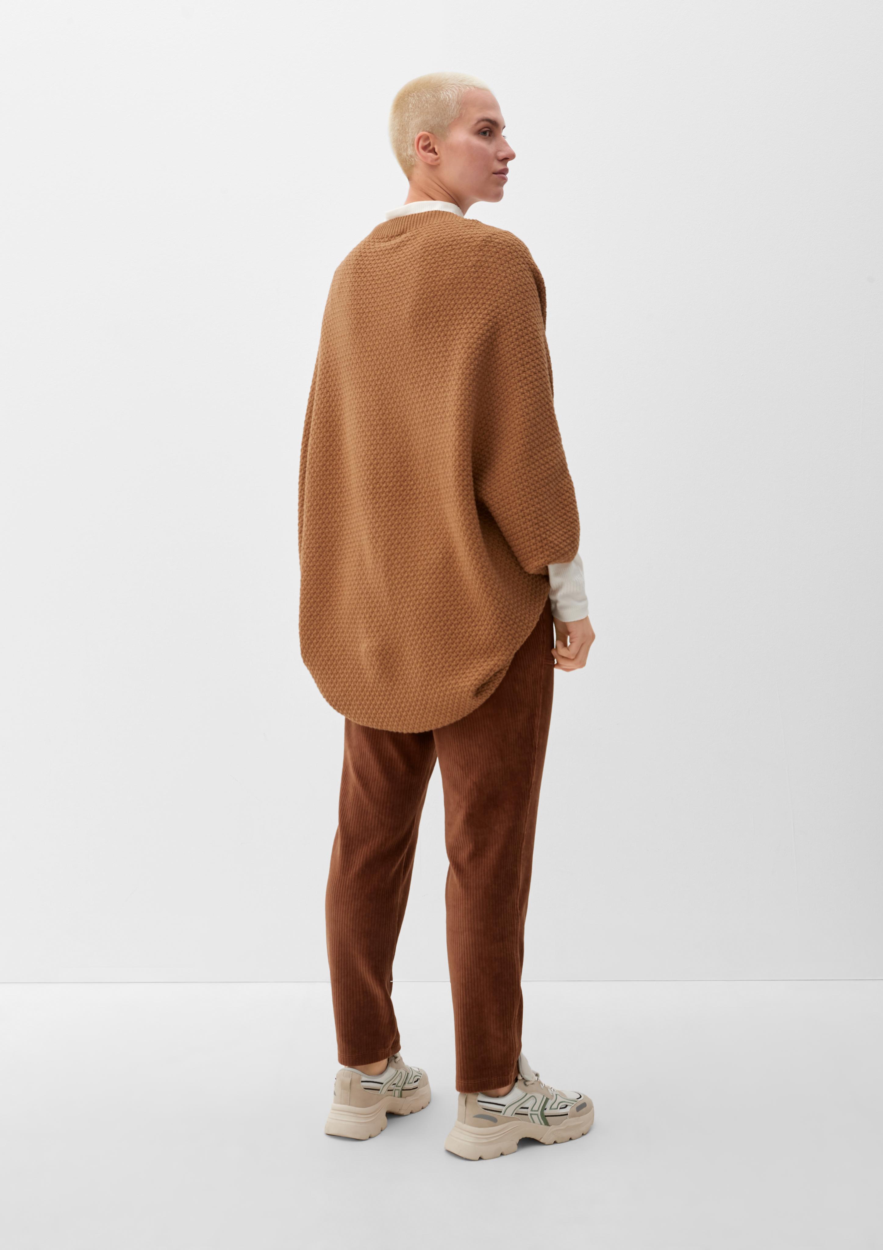 Poncho aus Baumwollmix  2119747-8469