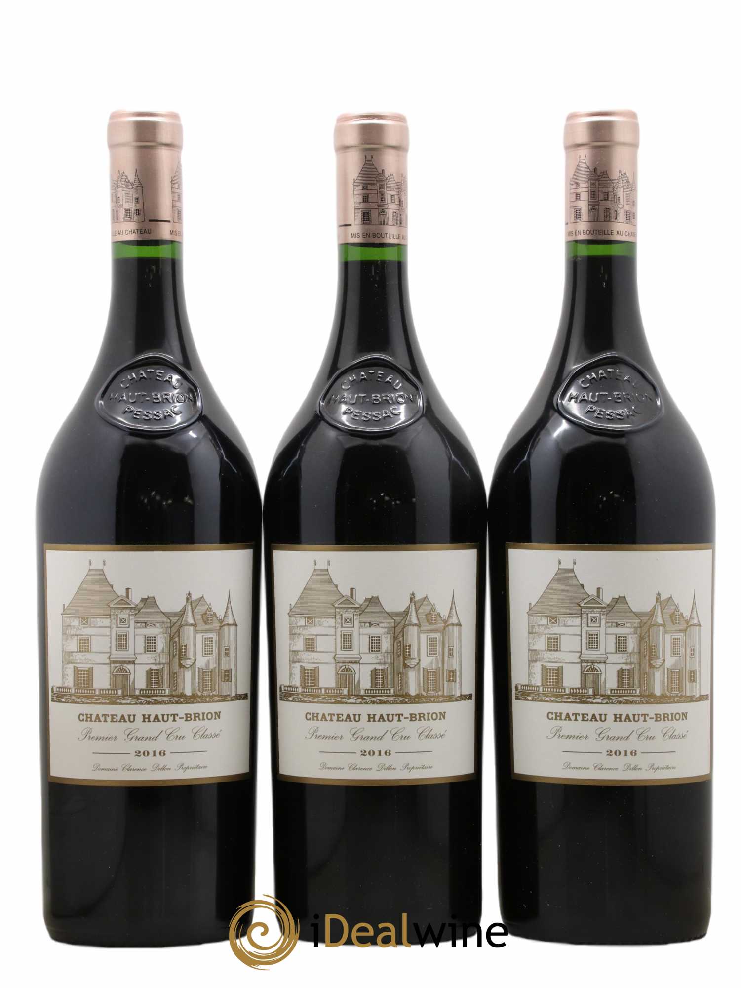 Château Haut Brion 1er Grand Cru Classé  2016 - Lot de 3 Magnums