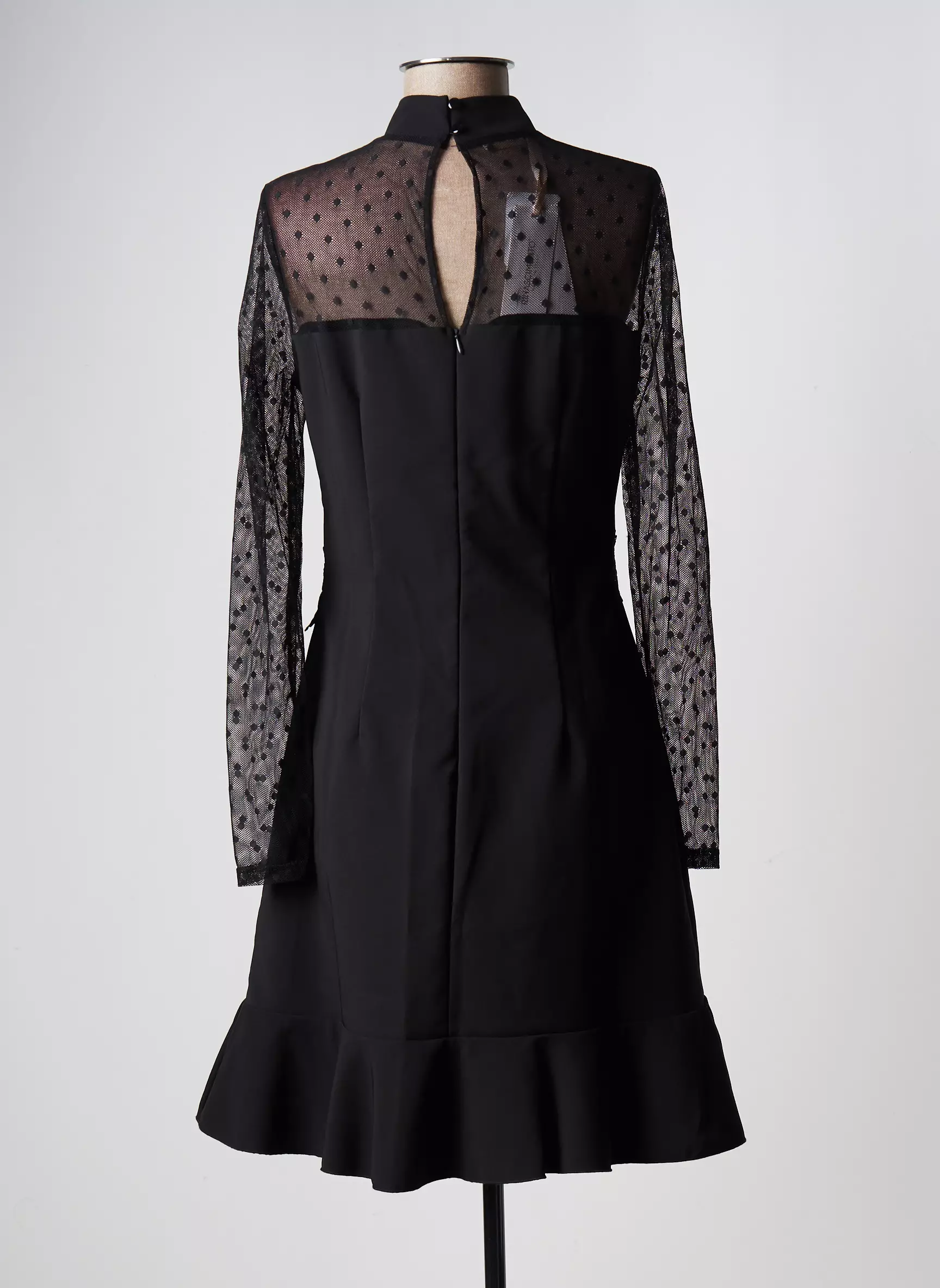Rinascimento Robes Mi Longues Femme couleur noir
