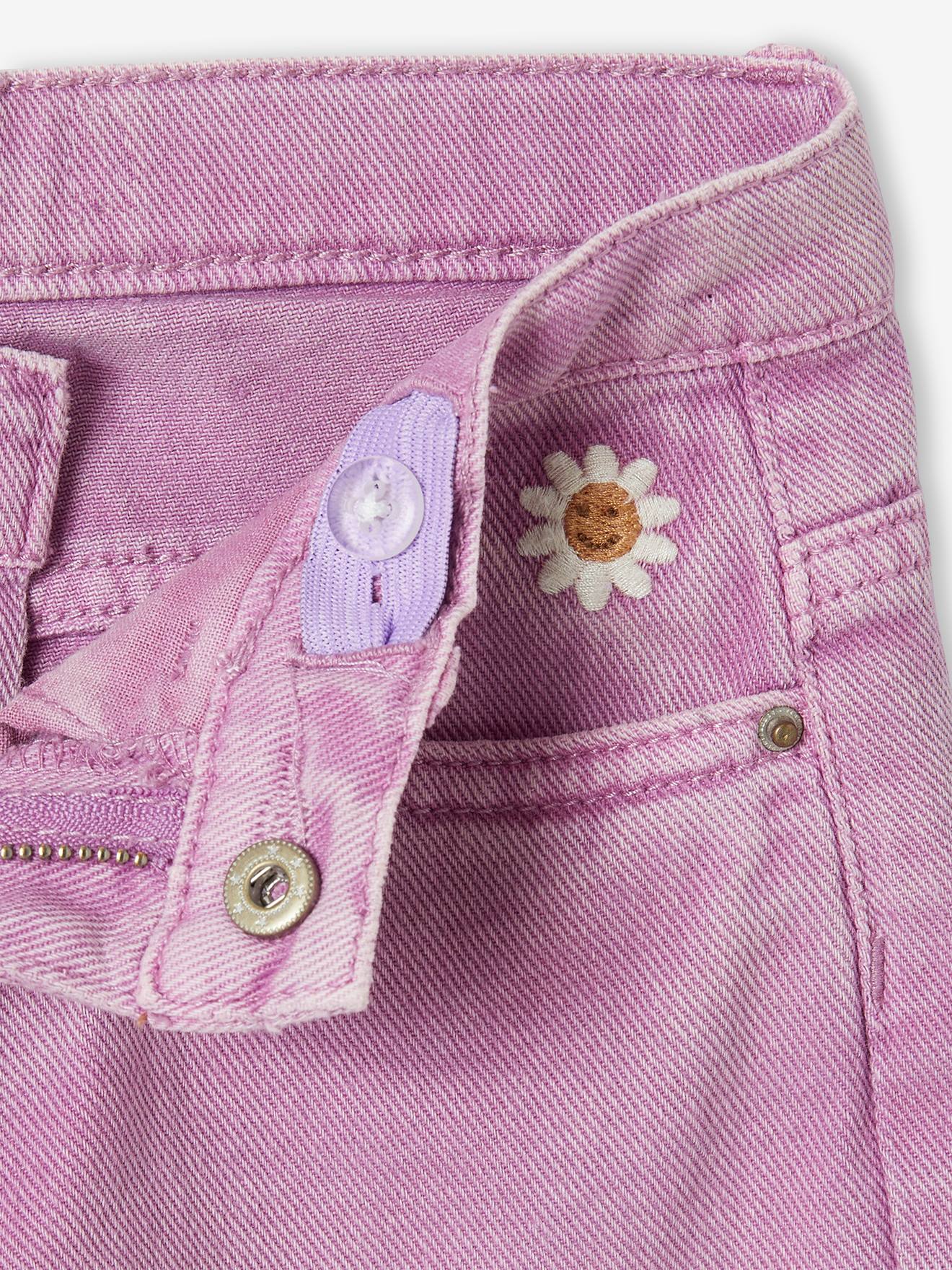 Vertbaudet Mädchen Boyfriend-Hose - violett