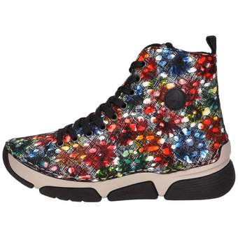 Rieker Schnürstiefelette in bunt