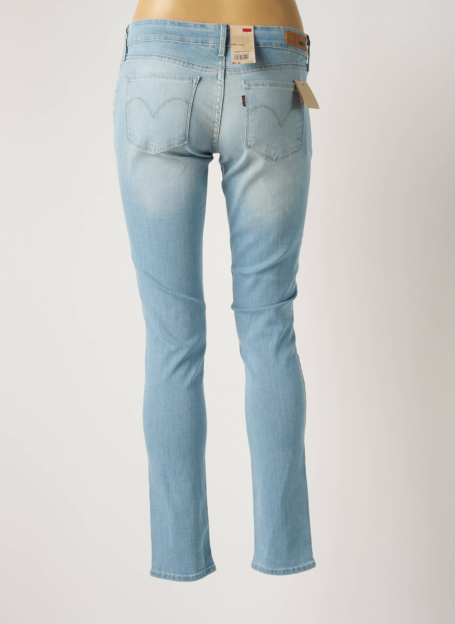 Levis Jeans Coupe Slim Femme couleur bleu