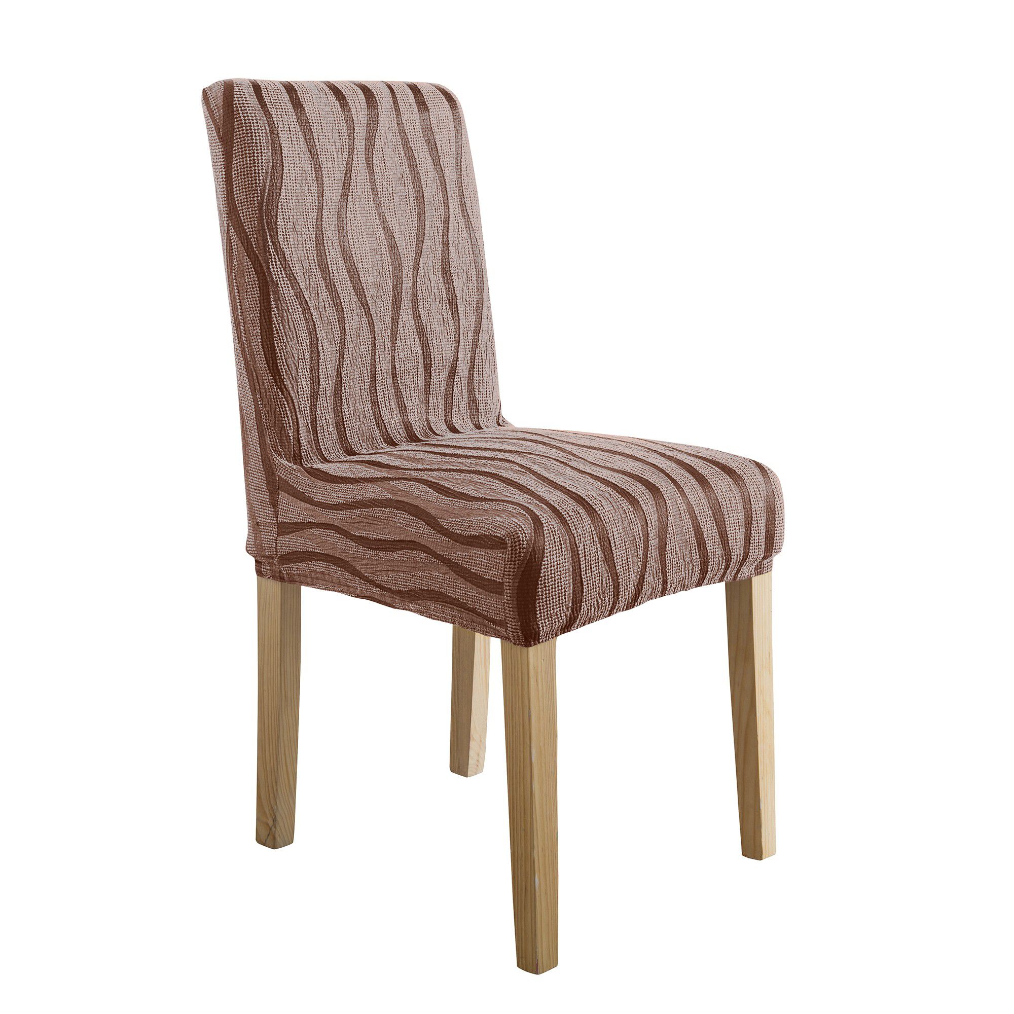 Housse chaise extensible jacquard