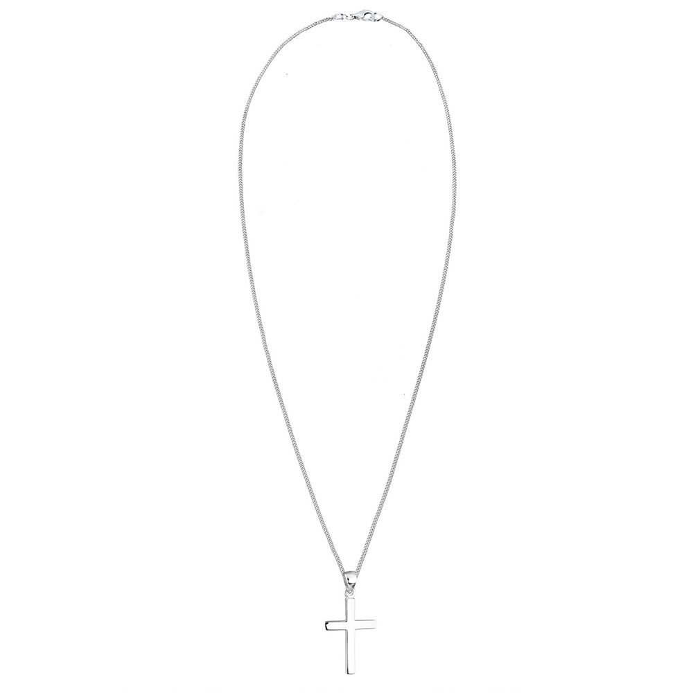 Elli Elli by Julie & Grace Collier Croix Religion Base Collier Femme (925/1000) Argent collier