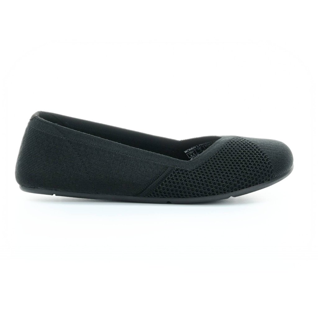 Xero Shoes Phoenix Black Knit Barfuß-Ballerinas
