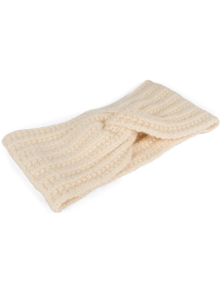 styleBREAKER Strick Stirnband in Beige günstig kaufen onesize