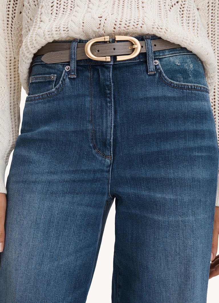 Reiss  Ameria high waist wide leg jeans met steekzakken